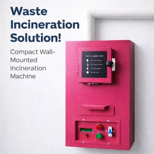 Sanitary Napkins Incinerator Machine  product image