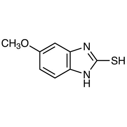 Characterized as an Yellowish White to Cream White crystalline powder, this compound serves as a critical intermediate in the production of Proton Pump Inhibitors (PPIs) such as Omeprazole and Esomeprazole. Its unique molecular structure, featuring a methoxy group at the C5 position and a mercapto group at C2, ensures high reactivity and consistent performance in drug formulation and research.Technical Specifications:- CAS Number : 37052-78-1- Molecular Weight : 180.23 gm/mol- Purity (HPLC) : 99.0 % Minimum- Appearance : Yellowish White to Cream Off White- Melting Point : 255°C – 263°C- Solubility : Sparingly Soluble In Methanol, Soluble in 10% NaOH and Insoluble in water.Key Applications :Pharmaceutical Synthesis : The primary application of 2-mercapto-5-methoxybenzimidazole is as the essential heterocyclic intermediate in the industrial synthesis of Omeprazole (and its enantiomer, Esomeprazole).