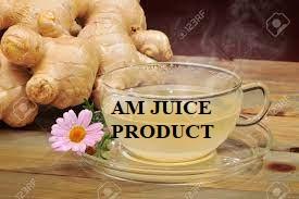 AM Ginger Juice is a refreshing and health-focused beverage made from carefully selected fresh ginger roots. Known for its strong aroma and natural spiciness, this juice delivers a bold and invigorating flavor in every sip. Prepared under strict hygienic conditions, it preserves the natural goodness and nutritional benefits of real ginger without the use of artificial colors or harmful additives.
Rich in antioxidants and natural bioactive compounds, AM Ginger Juice supports digestion, boosts immunity, and helps refresh the body. Its natural warmth and slightly spicy taste make it an ideal drink for daily wellness routines. It can be enjoyed on its own, mixed with warm water, or blended with lemon and honey for a soothing and revitalizing drink.
Carefully processed and packed to maintain freshness and quality, AM Ginger Juice offers a natural and healthy alternative to sugary beverages. With its authentic taste, premium ingredients, and best value, it is a perfect choice for those seeking a flavorful and wellness-oriented drink.