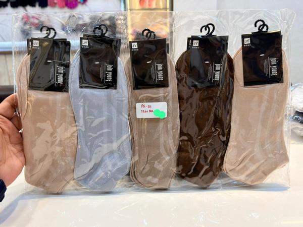 Ladies Sneaker Socks – Product ContentLadies sneaker socks are stylish, lightweight, and designed for all-day comfort. Made with soft, breathable fabric, they keep feet cool, dry, and fresh even during long hours of wear. Their low-cut design stays hidden inside sneakers, giving a clean and modern look while providing a snug, stretchable fit. Perfect for daily use, workouts, travel, or casual outings, these socks combine durability, flexibility, and fashion in one essential accessory.