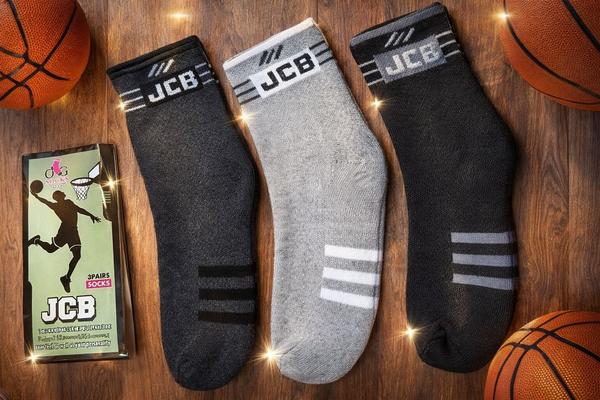 JCB Non Terry Socks – Product DescriptionStep into durability and comfort with JCB Non Terry Socks. Designed for everyday performance, these socks feature a smooth non-terry construction that feels lightweight and breathable on the skin. The soft fabric blend ensures long-lasting comfort, while the stretchable fit keeps them secure throughout the day. Ideal for work, casual wear, or active routines, they offer excellent moisture control and a clean, professional look without bulk.Key FeaturesNon-terry smooth knit textureBreathable & lightweight feelFlexible stretch fitSweat-absorbing comfortDurable for daily use