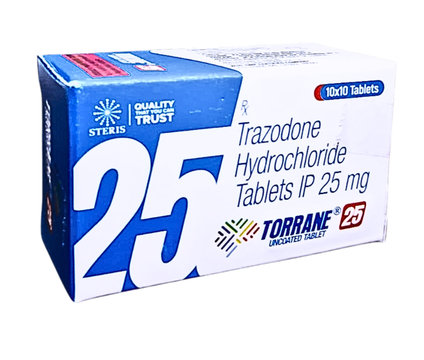 Mental health is just as important as physical health, yet it is often overlooked. Sleep disturbances, anxiety, and depression can deeply affect daily functioning, relationships, and overall quality of life. TORRANE 25, formulated with Trazodone Hydrochloride 25 mg, is a prescription medication designed to help individuals manage symptoms of depression and associated sleep disturbances.TORRANE 25 works by restoring the balance of certain neurotransmitters in the brain, particularly serotonin. By improving mood and promoting restful sleep, it supports emotional stability and mental well-being. This medication is often prescribed in low doses to help with insomnia related to depression or anxiety disorders.Product DescriptionTORRANE 25 contains Trazodone Hydrochloride 25 mg, an antidepressant that belongs to the class of serotonin antagonist and reuptake inhibitors (SARIs). Unlike traditional antidepressants that focus solely on serotonin reuptake inhibition, trazodone has a dual mechanism of action that enhances serotonin activity while also blocking certain serotonin receptors.This unique action not only helps improve mood but also has calming and sedative properties, making it beneficial for patients who experience difficulty sleeping. The 25 mg dosage is often used as a starting dose or for patients who require lower strength for sleep-related issues.TORRANE 25 is formulated in tablet form for oral administration and is typically prescribed under medical supervision.How TORRANE 25 WorksThe effectiveness of TORRANE 25 lies in its influence on brain chemistry. Depression and anxiety disorders are often associated with imbalances in neurotransmitters, particularly serotonin.Mechanism of ActionSerotonin Reuptake InhibitionTrazodone prevents the reabsorption (reuptake) of serotonin into nerve cells, increasing its availability in the brain.Serotonin Receptor AntagonismIt blocks specific serotonin receptors that are linked to anxiety and sleep disturbances, providing calming effects.Mild Sedative EffectThe medication has antihistaminic properties that promote relaxation and improve sleep quality.Mood StabilizationBy enhancing serotonin activity, TORRANE 25 helps improve mood, reduce feelings of sadness, and enhance emotional balance.This combined mechanism makes it particularly useful for patients with depression accompanied by insomnia.Uses of TORRANE 25TORRANE 25 is commonly prescribed for:Major depressive disorder (MDD)Depression associated with anxietyInsomnia related to depressionSleep disturbancesAnxiety-related symptomsWhile primarily indicated for depression, it is frequently used in lower doses to manage sleep problems due to its sedative properties.Key Benefits of TORRANE 251. Improves MoodBy increasing serotonin levels, it helps reduce symptoms of depression such as sadness, hopelessness, and irritability.2. Promotes Restful SleepIts calming effect makes it beneficial for individuals suffering from insomnia.3. Reduces AnxietyBlocking certain serotonin receptors can help alleviate anxiety symptoms.4. Enhances Daily FunctioningImproved sleep and mood contribute to better focus, productivity, and overall quality of life.5. Lower Risk of DependenceUnlike some sleep medications, trazodone has a lower risk of dependency when used as prescribed.Dosage and AdministrationThe dosage of Trazodone Hydrochloride 25 mg depends on the condition being treated and the patient’s medical history.For sleep disturbances: 25–50 mg at bedtime.For depression: Higher doses may be prescribed gradually under supervision.Tablets should be taken after meals to reduce the risk of stomach upset. It is important to follow the physician’s instructions carefully and not adjust the dose without consultation.Side Effects of TORRANE 25Like all medications, TORRANE 25 may cause side effects. Most are mild and manageable, especially during the initial phase of treatment.Common Side EffectsDrowsinessDizzinessDry mouthHeadacheNauseaBlurred visionConstipationThese side effects usually subside as the body adjusts to the medication.Serious Side EffectsAlthough rare, serious side effects may occur:Irregular heartbeatSevere dizziness or faintingMood changes or worsening depressionSuicidal thoughts (particularly in young adults)Priapism (prolonged painful erection in males)Immediate medical attention is required if any severe symptoms appear.Precautions and WarningsInform your doctor about any history of heart disease, liver problems, or bipolar disorder.Avoid alcohol, as it may increase drowsiness.Do not operate heavy machinery until you know how the medication affects you.Pregnant or breastfeeding women should consult their doctor before use.Abrupt discontinuation may cause withdrawal symptoms; tapering under medical supervision is recommended.Who Should Use TORRANE 25?TORRANE 25 is suitable for adults diagnosed with depression, anxiety-related disorders, or sleep disturbances. It is particularly helpful for individuals who struggle with both mood issues and insomnia.However, it should only be taken under prescription and regular follow-up with a healthcare professional.Storage InstructionsStore at room temperature below 25°C.Keep away from moisture and direct sunlight.Keep out of reach of children.ConclusionTORRANE 25 (Trazodone Hydrochloride 25 mg) is a versatile and effective medication used to manage depression and sleep disturbances. Its unique mechanism of action enhances serotonin levels while promoting relaxation, making it particularly beneficial for individuals experiencing mood disorders accompanied by insomnia.