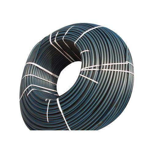 HDPE pipes are made of food-grade polyethylene virgin material, making it safe for the transfer of potable water. These pipes are used in private and public water supply systems due to their high resistance to corrosion, wear and tear, and chemical exposure.Material :	HDPEMaterial Grade :	PE 80Length of Pipe :	100 mPressure Rating/PN Class  :	PN 6Pipe Class :	Schedule 80Size :	75 mmColor :	BlackWorking Pressure  :	4 Kg/sqcmPipe Joint type :	Sol fitUsage/Application :	Agricultural water supplyThickness :	75mm