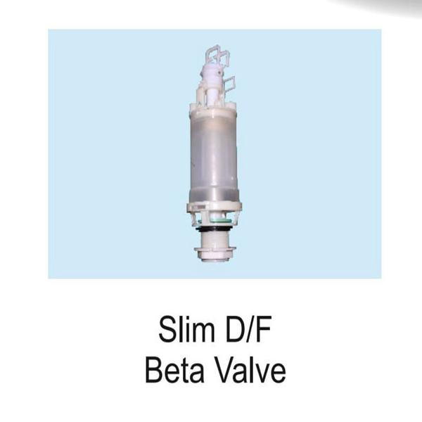 This is the complete flush mechanism (battery) that releases water into the toilet bowl when the dual-flush buttons are pressed.Specifically designed for Pucci Eco series external and concealed cisterns (2-button versions) produced between 1990 and 2006. Supports two-button operation for water-saving “half” flushes and “full” flushes.It is an original Pucci spare part intended for the complete replacement of worn-out or leaking valves