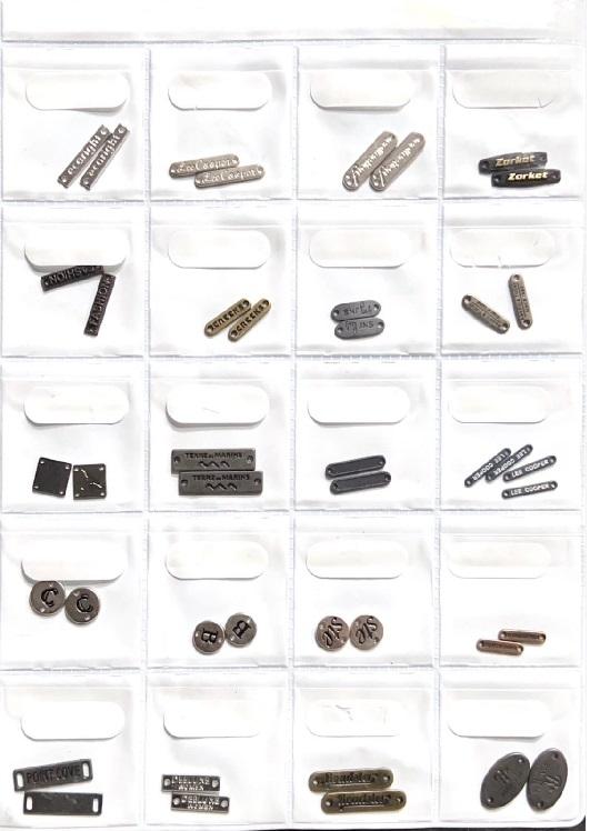 Enhance the identity of your garments with Designer Metal IDs for Shirts. These stylish metal tags add a premium branding element to shirts, giving them a sophisticated and high-end appearance.Product Features:🔹 Premium Metal Finish – Available in gold, silver, gunmetal, antique, and matte finishes🔹 Custom Branding Option – Ideal for brand logos, initials, or name plates🔹 Durable & Rust Resistant – Made from high-quality metal for long-lasting use🔹 Elegant Design – Adds a luxurious and professional touch to shirts🔹 Easy Attachment – Can be stitched or fixed with pins or rivetsCommon Uses:Men's formal shirtsCasual and designer shirtsBoutique collectionsFashion brand labelingPremium garment brandingPopular Styles:Minimal logo platesEngraved metal tagsAntique finish badgesLuxury brand name platesMicro metal logo IDsA Designer Metal ID is a small detail that makes a big difference, helping your shirts stand out with a distinctive and premium look.