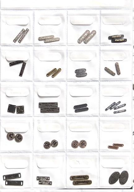 Designed to highlight your logo or brand name, these badges add a sophisticated and professional finish to any product.Key Features:🔹 Custom Logo & Brand Name – Create badges with your unique branding🔹 High-Quality Metal – Durable, strong, and long-lasting material🔹 Premium Finishes – Gold, silver, antique, gunmetal, matte, and glossy options🔹 Precision Engraving – Clean, sharp, and stylish logo detailing🔹 Multiple Attachment Options – Stitchable, rivet, screw, or pin fixingIdeal For:Shirts and jacketsJeans and denim wearCaps and bagsFootwear brandingFashion labels and boutique collectionsCustom Metal Branding Badges are the perfect way to enhance product value and make your brand stand out with a luxurious and professional touch.