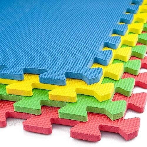 Eva Interlocking floor mats specially made for Kids play area, Gym, sports floors, stadiums, etc. Floor mats available with us in various thickness from 10mm to 30mm. Sizes are 1x1ft, 2x2ft, 2x3ft, 1x1mtrs .