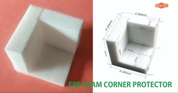 We make customized EPE corner foam protectors to safe guard your highly valuable products on transit. At very reasonable and affordable prices in Chennai. We supply all over Tamil Nadu, Pondy, Andhra pradesh, Kerala and Karnataka. Talk to us for more details.