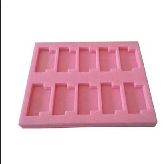Anti-Static ESD pink foam trays are made as per your specifications, Contact us for more details