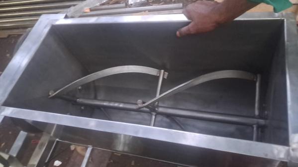 The Mariya Product Mixing Machine is a high-quality and high-performance machine designed for efficient mixing of various food products and ingredients. Built with durable SS 304 stainless steel, the machine ensures hygienic processing and long-lasting performance. It provides uniform and consistent mixing, making it ideal for food processing industries, spice mixing units, and snack production plants. The machine is designed for easy operation, low maintenance, and high productivity, helping businesses improve efficiency while reducing manual labor. With its strong construction and budget-friendly price, the Mariya Product Mixing Machine is a reliable solution for commercial and industrial mixing applications.