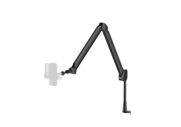 A studio-grade boom arm for your premium microphone, Wave Mic Arm offers extra reach, full adjustability, integrated cable channels and compatibility with standard mic mounts.
