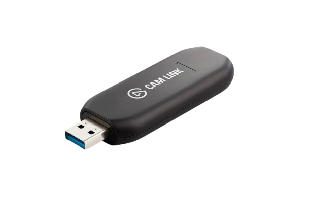 Cam Link 4K turns your DSLR or mirrorless camera into the ultimate webcam. Meet, stream, and record from your computer with stunning video quality. It works right out of the box in all your favorite apps, from OBS Studio to Zoom and Discord.