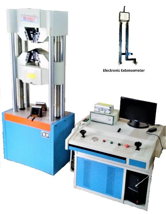 “-AES offers tensile/compression testing services for metal materials. Machine is used to test specimens in all sizes, from small fasteners to large tubing, Bar & Weld Coupon with Load Capacity 0-1000KN (100 Ton).

'-For reliability and fast turnaround, all types of tensile/bend test specimens are prepared to specification in our own Machine Shop.

Instrument Detail :
Universal Testing Machine 0-1000KN (100 Ton).

'-Testing As per ASTM A 370, ASTM E-8,  IS 1608,  EN-ISO 6892,ASME Sec IX, AWS D1.1 ,EN 15614-1, 
IS 1367-3, ISO 898-1, ISO 5178, ISO 4136, IS 3600 For Tensile Test.

'-ASTM A 370, ASTM E 290, ASME Sec IX, IS 1599, IS 2329  ,ASTM E 190, AWS D1.1 , IS 1786 D 1.1, API 1104 For Bend Test & IS I786 For Bend Re-bend Test.

'-ASTM A 370, API 5L, IS 1239-1 for Flattening Test,
'-ASTM A370,IS 2335,ASTM A 1016 For Flairing Test”				

