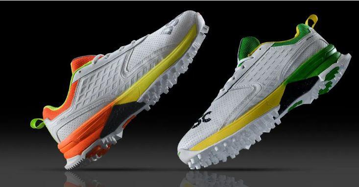 The DSC Jaffa GT, the pinnacle of the Jaffa shoe lineage, epitomizes engineering excellence with its intricately crafted, flexible upper, accentuated by robust embossing for unparalleled durability and structural integrity. It is equipped with an EVA sock liner, delivering supreme cushioning and unmatched comfort. The high-grade rubber outsole ensures impeccable grip and traction, optimized for dynamic on-field performance. Further augmenting its superiority, the shoe incorporates an anti-torsion mid-foot shank alongside fortified toe and heel protection, synergizing to offer unwavering stability and resilience under the most demanding conditions of play.