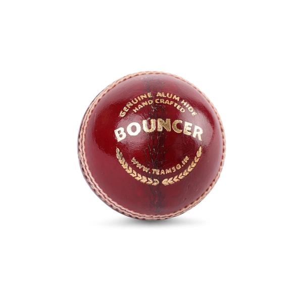 Crafted from premium alum-tanned leather, this waterproof 4-piece ball offers exceptional shape retention, bounce, and seam stability. Ideal for club and school matches, it features a high-quality core for long-lasting performance.The Bouncer is a premium quality four-piece ball made from superior quality alum tanned leather.This ball is ideally suited for club and school matchesGood quality centre construction encased with layers of top quality4-piece design for superior shape retention, consistent bounce, and exceptional seam stabilityWaterproofed and tanned with alum, these balls are durable and long-lasting