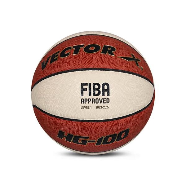 Vector X HG-100 Basketball is a FIBA Approved Ball whose cover material provides Superior Grip & Soft feel while maintaining our Rigorous Standards for material strength and abrasion resistance .Ball is having special Yarn windings which adds structural integrity and durability to the construction of the ball. The High end butly bladder maint. Gives 100% consistency till end of the game by all angle, without any break e.e. shape, bounce, fee, softness etc.FIBA APPROVEDMICROFIBER PU DOUBLE COLORCATEGORY : FIBA LEVEL 1NYLON WOUNDEXCELLENT SHAPE AND DURABILITY8 PANELS
