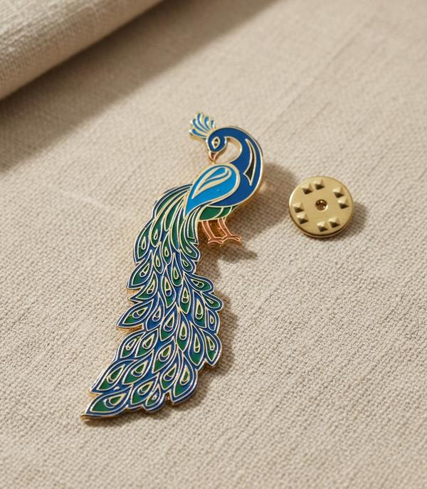 Our custom brass etched enamel pins are crafted from high-quality brass using a precision chemical etching process that creates clean, detailed recessed areas for enamel color filling. The raised metal lines are polished to a smooth finish while the recessed sections are filled with durable hard enamel colors based on your artwork. Pins can be produced in custom shapes and sizes, with plating options such as polished brass, gold, nickel, or black nickel. Each pin includes a secure butterfly clutch backing, with optional epoxy coating and custom lapel pin, brooch pin and magnet available. Ideal for merchandise, branding, collectibles, and promotional use.