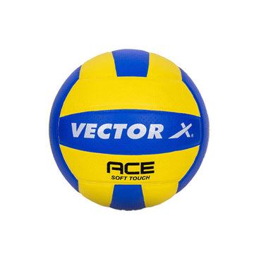 Ace Soft Touch 18 Panel PU Pasted Texture Surface Volleyball |Durable, Anti-Slip, Water Resistant Ba