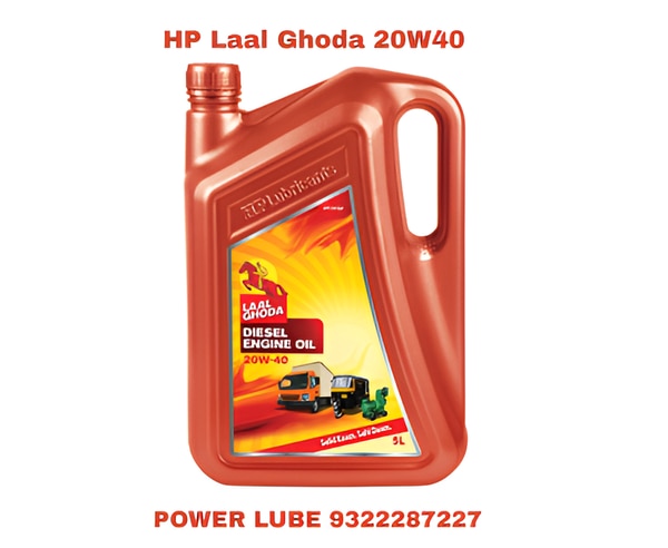 HP Laal Ghoda 20W40 is a multigrade Diesel Engine Oil.Recommended for use in all types of diesel engines in Trucks, Buses, MUV’s, Taxis, Tractors,Pumpsets & DG sets.HP Laal Ghoda 20W40 Diesel Engine Oil Available in 1, 5, 20, 26, 210 Litres Pack At Best Price With Power Lube. Contact Us on 9322287227 For More Details.