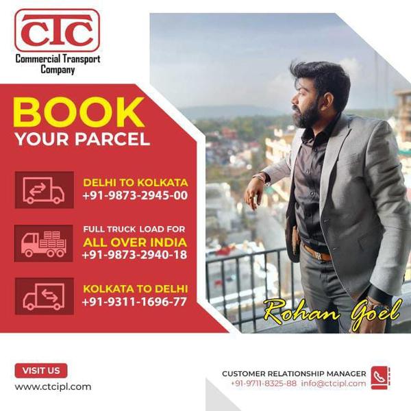 Full Truck Load (FTL) Service from Karol Bagh, Delhi to KolkataLooking for reliable Full Truck Load (FTL) transport services from Karol Bagh, Delhi to Kolkata? Commercial Transport Company (CTC) offers efficient, secure, and affordable logistics solutions for transporting bulk goods with complete peace of mind.We provide door-to-door truck transport services, ensuring quick pickup from Karol Bagh, Delhi and timely delivery across Kolkata, with professional handling and zero unnecessary delays.Our FTL Transport ServicesFull Truck Load (FTL) shipping is ideal for businesses that need a dedicated truck for large or heavy consignments. It reduces transit time and ensures your goods are transported safely without multiple handling points.Key Features:🚛 Dedicated truck for your shipment⏱️ On-time pickup & fast delivery📦 Safe handling of goods📍 Real-time tracking facility📞 24/7 customer support💰 Affordable and transparent pricingWhy Choose CTC for Karol Bagh to Kolkata Transport?✔ Prime Location AdvantageQuick pickup services from Karol Bagh and nearby commercial markets.✔ Reliable Transport NetworkStrong logistics network ensuring smooth delivery from Delhi to Kolkata.✔ Safety AssuranceWe follow strict safety measures to protect your goods during transit.✔ Customer-Focused ServiceDedicated support team to assist you at every step of the shipment.Industries We ServeRetail & Wholesale TradersGarments & Textile BusinessesElectronics & AppliancesFMCG ProductsE-commerce Shipments