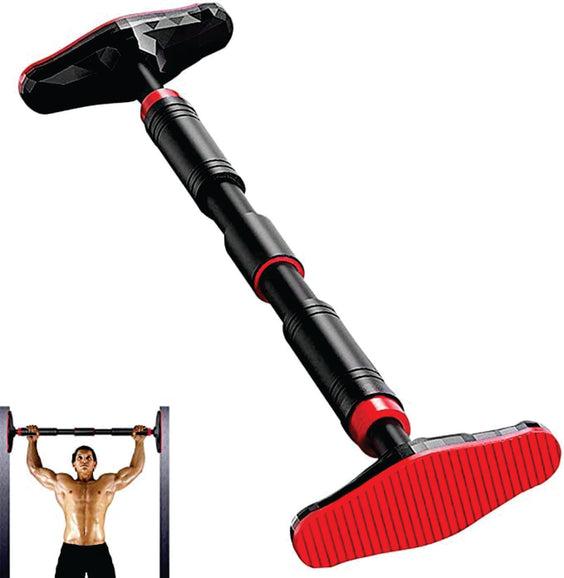 ABSORBENT FOAM: AIRAVAT pull-up bar with absorbent foam provides comfort and grip during exercises.WEAR-RESISTANT INNER LAYER: The wear-resistant inner layer ensures durability and longevity of the bar.STEEL PIPE REINFORCEMENT DESIGN: The steel pipe reinforcement design provides extra strength and stability to the bar.DETACHABLE CARRY: The detachable carry feature allows for easy transportation and storage.32 ANTI-SKID BARS: The 32 anti-skid bars on the pull-up bar ensure safety and prevent slipping during exercises.LOCK DESIGN: The lock design of the pull-up bar ensures that it stays securely in place while in use