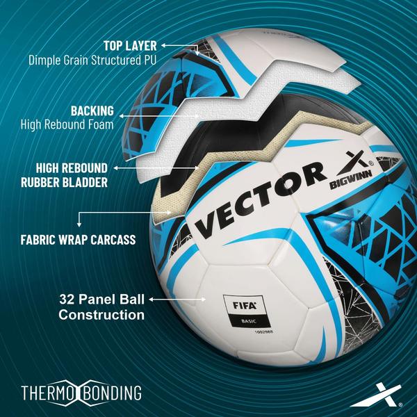 THERMO BONDED PU BALLHIGH QUALITY PUFOR PROFESSIONAL PLAYEXCELLENT SHAPE WITH SOFTNESSEXCELLENT BOUNCE AND WATER RESISTANCESEAMLESS TECHNOLOGY