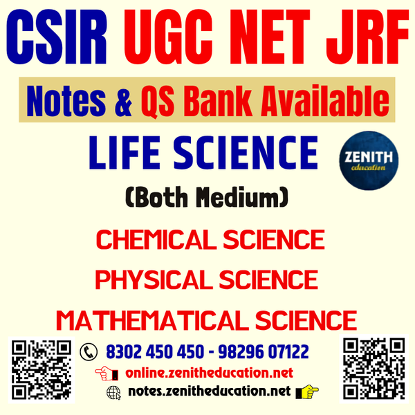 zenith offers csir net up