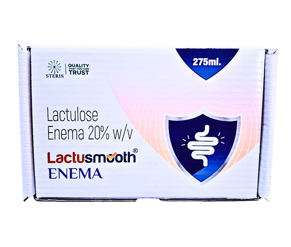 Maintaining a healthy digestive system is essential for overall well-being. Constipation, especially chronic or severe cases, can significantly affect quality of life and may lead to complications if left untreated. LACTUSMOOTH ENEMA, formulated with Lactulose Enema 20% w/v, is a clinically trusted solution designed to provide rapid and effective relief from constipation and related conditions. It works gently yet efficiently, making it suitable for patients requiring immediate bowel evacuation or management of specific medical conditions.What is LACTUSMOOTH ENEMA?LACTUSMOOTH ENEMA is a rectal preparation containing Lactulose 20% w/v, a synthetic disaccharide widely used as an osmotic laxative. Unlike oral laxatives, this enema formulation delivers the medication directly into the rectum, ensuring faster action and targeted relief. It is particularly useful in cases where oral administration is not feasible or when quick bowel clearance is required.Lactulose works by drawing water into the bowel, softening stools and stimulating bowel movement without causing harsh irritation.How Does Lactulose Enema Work?Lactulose is not digested in the small intestine. Instead, it reaches the colon unchanged, where it is broken down by beneficial gut bacteria into organic acids such as lactic acid and acetic acid. This process:Increases osmotic pressure in the colonPulls water into the bowelSoftens hardened stoolsStimulates natural bowel movementAdditionally, it helps reduce ammonia absorption in the gut, making it beneficial in certain liver-related conditions like hepatic encephalopathy.Uses of LACTUSMOOTH ENEMALACTUSMOOTH ENEMA is prescribed in a variety of medical situations, including:1. Treatment of Severe ConstipationIt provides fast relief from acute or chronic constipation, especially when oral laxatives fail or are unsuitable.2. Bowel Cleansing Before ProceduresUsed before surgeries, colonoscopy, or diagnostic procedures to ensure the bowel is completely cleared.3. Management of Hepatic EncephalopathyHelps reduce blood ammonia levels by promoting its excretion through stool, thereby supporting liver health.4. Fecal ImpactionEffective in softening and removing impacted stool in the rectum.5. Post-Surgical Bowel CareAssists in maintaining smooth bowel movements after surgeries, especially abdominal or rectal procedures.Key Benefits of LACTUSMOOTH ENEMA✔ Fast-Acting ReliefSince it is administered rectally, it works quicker than oral laxatives, often producing results within a short time.✔ Gentle on the IntestinesUnlike stimulant laxatives, lactulose works naturally without causing irritation or dependency.✔ Effective Stool SofteningHelps soften hard stools, making bowel movements painless and comfortable.✔ Dual Action in Liver DisordersReduces ammonia absorption, aiding in the treatment of hepatic encephalopathy.✔ Suitable for Various Patient GroupsCan be used in elderly patients, bedridden individuals, and those unable to take oral medications.✔ Non-Habit FormingDoes not cause dependency when used as directed by a healthcare professional.Directions for UseUse as directed by a physician.The enema is usually administered rectally using the provided applicator.The patient is advised to lie on their side during administration.Retain the solution for as long as possible to achieve maximum effectiveness.Note: Proper hygiene and correct administration technique are essential for best results.Side Effects of LACTUSMOOTH ENEMALike all medications, LACTUSMOOTH ENEMA may cause some side effects, although not everyone experiences them.Common Side Effects:Mild abdominal discomfortBloating or gasRectal irritationCrampingLess Common Side Effects:Diarrhea (if overused)Electrolyte imbalanceNauseaSerious Side Effects (Rare):Severe abdominal painPersistent diarrheaDehydrationIf any severe or persistent symptoms occur, medical attention should be sought immediately.Precautions and WarningsUse only under medical supervision.Not recommended for patients with intestinal obstruction unless advised by a doctor.Use cautiously in patients with diabetes, as lactulose contains sugars.Avoid overuse to prevent electrolyte imbalance.Maintain adequate hydration during treatment.Pregnant and breastfeeding women should consult a healthcare provider before use.Storage InstructionsStore in a cool and dry place.Keep away from direct sunlight.Do not freeze.Keep out of reach of children.Why Choose LACTUSMOOTH ENEMA?In today’s fast-paced lifestyle, digestive issues like constipation are becoming increasingly common. LACTUSMOOTH ENEMA stands out as a reliable, safe, and effective solution due to its:Clinically proven formulationRapid onset of actionGentle and non-irritating mechanismVersatile usage in multiple conditionsIt is especially beneficial in hospital settings and for home care patients requiring immediate relief.ConclusionLACTUSMOOTH ENEMA (Lactulose Enema 20% w/v) is a highly effective and dependable treatment for constipation, bowel cleansing, and hepatic encephalopathy management. Its osmotic action ensures gentle yet efficient relief without causing dependency or harsh side effects. Whether used for acute constipation or as part of a broader medical treatment plan, it delivers consistent and safe results.