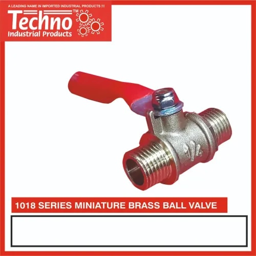 Roller Lever 1018 SERIES MINITUBE BRASS BALL VALVE product image