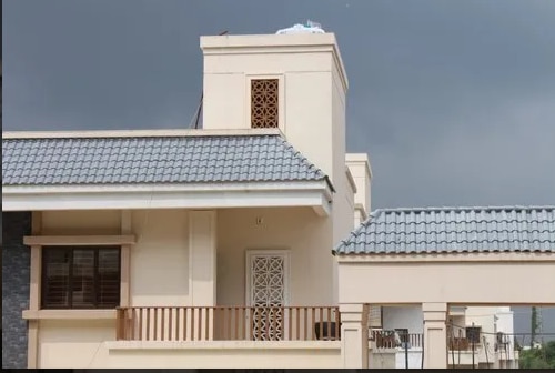 FRP (Fiber Reinforced Plastic) Naliya roofing is a specialized type of roofing made from composite materials that combine fiberglass and resin. It is popular in industrial, commercial, and residential applications due to its durability, lightweight properties, and resistance to environmental factors.
