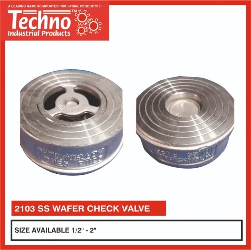 2103 Series SS Wafer Check Valve (Techno) product image
