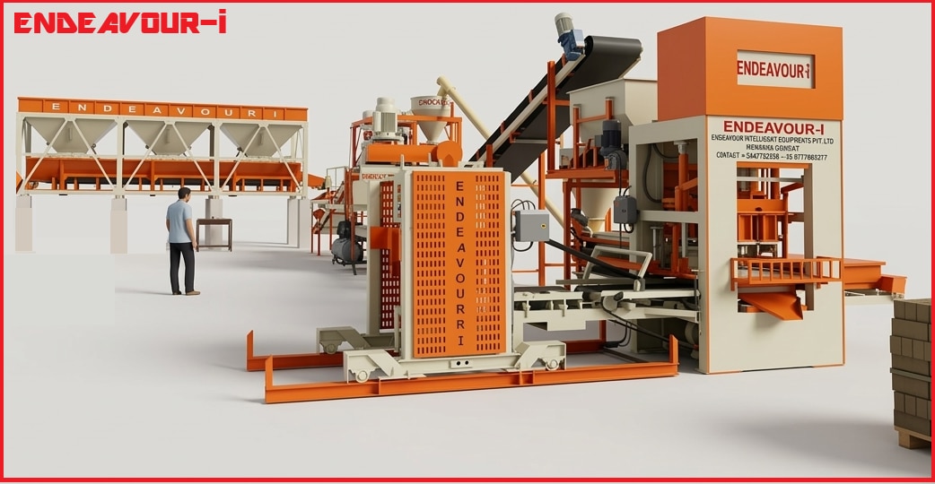 Fully Automatic Cement Bricks Making Machine