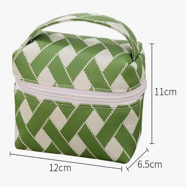 Diamond Lattice Small Makeup Travel KitTravel Friendlylight weightwashproof