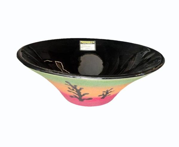 Black Ceramic Table Top Wash Basin₹ 3,200/PieceGet Latest PriceMinimum Order Quantity: 10 PieceMaterial	CeramicWash Basin Type	Table Top BasinSize	16 inch (Dia)Shape	RoundUsage/Application	WashroomColor	Black (Base) Elevate your bathroom or powder room with our stunning Black Ceramic Table Top Wash Basin, a perfect blend of elegance and functionality. Crafted from high-quality ceramic, this basin features a sleek black finish that adds a modern touch to any decor. Its spacious design provides ample room for washing, while the smooth surface ensures easy cleaning and maintenance. Transform your space into a luxurious retreat and make a statement with this eye-catching wash basin that is sure to impress your guests. Upgrade your home today!