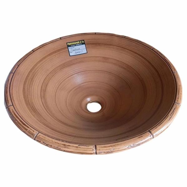 Light Brown Ceramic Table Top Wash Basin₹ 2,500/PieceGet Latest PriceMinimum Order Quantity: 10 PieceWash Basin Type	Table Top BasinShape	RoundMaterial	CeramicSize	16 inch (Dia)Surface Finish	GlossyColor	Light BrownElevate your bathroom or powder room with our stunning Light Brown Ceramic Table Top Wash Basin. Crafted from high-quality ceramic, this basin combines durability with a sleek, modern design that complements any decor. Its rich light brown hue adds warmth and sophistication, while the smooth surface ensures easy cleaning and maintenance. Perfect for both contemporary and traditional settings, this wash basin is not just a functional piece but a stylish statement that enhances your space. Upgrade your home today and experience the perfect blend of elegance and practicality!