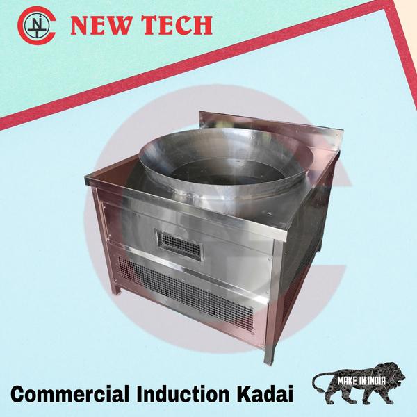 Introducing the 30 inch commercial Induction Kadai Fryer by New Tech Induction Company from Rajkot, Gujarat, India. This innovative fryer is perfect for restaurants, caterers, and food trucks looking to increase efficiency in their kitchen operations. 

With a generous 30 liter capacity, you can fry up large batches of your favorite dishes with ease. The induction technology ensures fast and even heating, allowing you to cook food quickly and precisely. Say goodbye to the uneven cooking and hot spots you get with traditional gas fryers.

The sleek and modern design of this induction kadai fryer will add a touch of sophistication to any kitchen. Its durable construction ensures it will stand up to the demands of a busy commercial kitchen. Plus, the induction technology is energy-efficient, saving you money on your utility bills.

Upgrade your kitchen with the 30 inch commercial Induction Kadai Fryer from New Tech Induction Company and experience the difference that quality and innovation can make in your cooking. Order yours today and take your kitchen to the next level. 