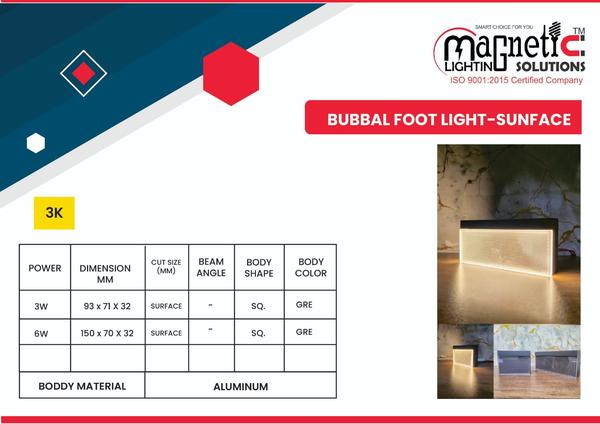 BUBBAL FOOT LIGHT - SUNFACE