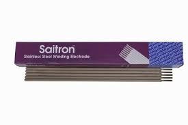 Grade	SS214Electrode Type	Low HydrogenLength	350 mmDiameter	1.6 mmRod Type	Coated ElectrodeMaterial	Stainless SteelElongation	35% ElongationTensile Strength	56 kgf/mm2Brand	SaitronWe are engaged in offering a wide range of Saitron 214 Stainless Steel Welding Electrode to our clients. Our range of all Services is widely appreciated by our clients.