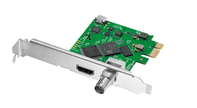 Broadcast-Quality Playback & Monitoring1-Lane PCIe Slot Card (for 1-16 Lanes)SDI and HDMI OutputsUp to 1080p60 Resolution Support in HDMISupports up to 2K DCI over SDI8-, 10-, 12-Bit Video, 4:2:2 / 4:4:4REC 601/709 Color Space SupportMac, Windows, and Linux CompatibleMonitor your computer's video output via SDI or HDMI with the Blackmagic Design DeckLink Mini Monitor HD. This 1-lane PCIe slot playback card with SDI and HDMI outputs, compatible with 1-, 4-, 8-, and 16-lane PCIe slots, providing you with just the playback and monitoring functionality for delivering broadcast-quality video via HDMI or SDI monitors.