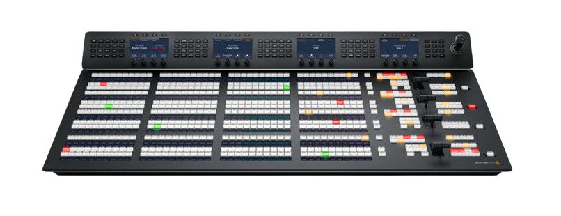This massive model is big enough to perfectly match the features on the ATEM Constellation switcher! It features 4 M/E rows with 40 input buttons per row and 4 independent system control LCDs for each row. This massive panel includes 24 LCD's for custom labeling of every button on every row!Ethernet4 x 10/100/1000 BaseT with loop outputfor additional control panels or computers.Software Updates1 x USB-C for firmware updates.