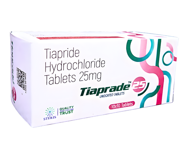 Tiapride Hydrochloride Tablets 25 mg, marketed under the brand name TIAPRADE 25, is a widely prescribed medication used in the management of various neurological and psychiatric conditions. It belongs to a class of medicines known as selective dopamine antagonists, which play a crucial role in regulating brain activity.

This medicine is commonly used to treat movement disorders, behavioral disturbances, anxiety-related conditions, and symptoms associated with alcohol withdrawal. Due to its targeted action and effectiveness, TIAPRADE 25 has become a trusted option among healthcare professionals.

How TIAPRADE 25 Works

TIAPRADE 25 contains Tiapride Hydrochloride 25 mg, which primarily works by blocking dopamine receptors in specific areas of the brain. Dopamine is a neurotransmitter responsible for mood, movement, and behavior regulation.

By modulating dopamine activity, this medicine helps in:

Reducing abnormal movements
Stabilizing mood and behavior
Controlling agitation and restlessness
Managing neurological imbalances

Unlike some other medications, tiapride acts selectively, which helps in minimizing unwanted side effects while maintaining therapeutic effectiveness.

Key Uses of Tiapride Hydrochloride Tablets 25 mg

TIAPRADE 25 is prescribed for a variety of medical conditions, including:

1. Movement Disorders
Helps manage conditions like tremors and involuntary muscle movements
Effective in treating dyskinesia and other motor abnormalities
2. Behavioral Disorders
Used in elderly patients with agitation or aggressive behavior
Helps improve emotional stability
3. Alcohol Withdrawal Syndrome
Reduces symptoms such as anxiety, restlessness, and irritability
Supports recovery during detoxification
4. Anxiety and Stress-Related Conditions
Helps in calming the nervous system
Provides relief from mild to moderate anxiety symptoms
5. Vertigo and Dizziness
Sometimes prescribed to manage balance disorders and vertigo
Key Benefits of TIAPRADE 25
✔️ Effective Symptom Control

Provides relief from both neurological and psychological symptoms efficiently.

✔️ Targeted Action

Acts specifically on dopamine receptors, ensuring better results with fewer complications.

✔️ Suitable for Elderly Patients

Often prescribed for older adults dealing with behavioral disturbances.

✔️ Helps in Alcohol De-addiction

Reduces withdrawal symptoms, making recovery smoother.

✔️ Improves Quality of Life

Enhances daily functioning by reducing agitation, anxiety, and abnormal movements.

Dosage and Administration
The dosage of TIAPRADE 25 should always be taken as prescribed by a doctor.
It is usually taken orally with water, with or without food.
The dosage may vary depending on the patient’s condition, age, and severity of symptoms.
Do not self-medicate or change the dosage without medical advice.
Possible Side Effects

Like all medicines, Tiapride Hydrochloride Tablets 25 mg may cause some side effects, although not everyone experiences them.

Common Side Effects
Drowsiness or sedation
Dizziness
Fatigue
Dry mouth
Less Common Side Effects
Low blood pressure
Hormonal changes (increased prolactin levels)
Mild gastrointestinal discomfort
Rare but Serious Side Effects
Severe movement disorders
Allergic reactions
Irregular heartbeat

⚠️ Important: If you experience any severe or unusual symptoms, consult your doctor immediately.

Precautions and Warnings

Before using TIAPRADE 25, keep the following precautions in mind:

Inform your doctor about any existing medical conditions
Avoid alcohol while taking this medicine
Use with caution in patients with kidney problems
Not recommended during pregnancy or breastfeeding without medical advice
Avoid driving or operating heavy machinery if you feel drowsy
Storage Instructions
Store in a cool, dry place away from direct sunlight
Keep out of reach of children
Do not use expired medicine
Why Choose TIAPRADE 25?

TIAPRADE 25 stands out due to its:

Proven effectiveness in neurological and psychiatric conditions
Reliable safety profile when used as directed
Versatile applications across multiple disorders
Trusted quality and formulation

It is a preferred choice for doctors looking for a balanced and effective treatment option.

Conclusion

Tiapride Hydrochloride Tablets 25 mg (TIAPRADE 25) are a highly effective medication for managing a wide range of neurological and behavioral conditions. Its ability to regulate dopamine activity makes it particularly useful in treating movement disorders, anxiety, and alcohol withdrawal symptoms.