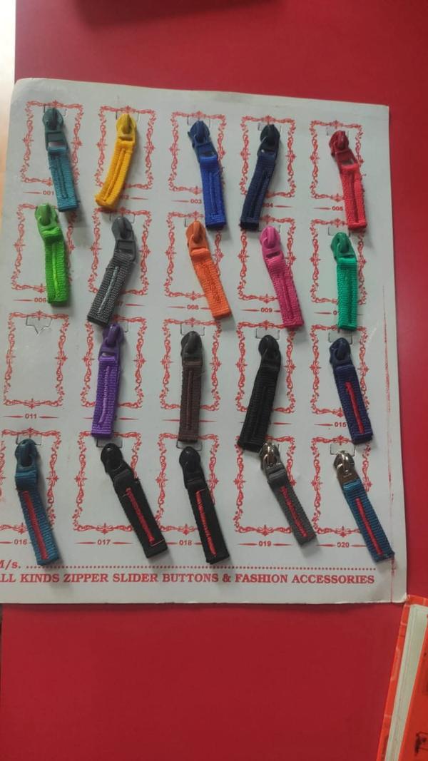 # This type of slider is called as webbing embroided slider 
# can easily customised in all wanted colours.
# best quality 