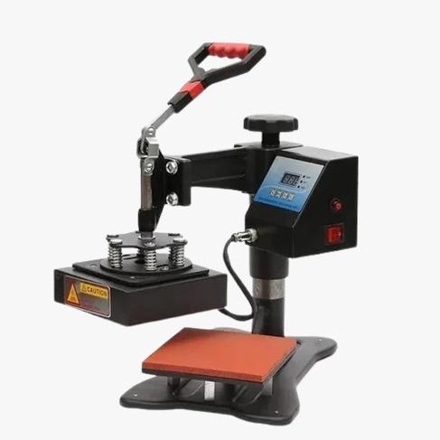 Products information :Voltage : 220VType : Heat Press MachineSemi-AutomaticPlate type : Square 6*6 inchDimensions(l*w*h) : 46x32x37cmWeight : 13.5 KGColor : BlackGross Power : 350w
