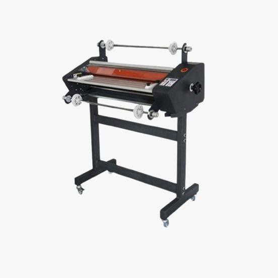 650MM RUBBER THERMAL LAMINATION (24 INCH)Products information :Paper Size : A3, A4, A5, A6Roller Type : Rubber RollerMax laminating width : 635mmMax. Laminating thickness : 50micSpeed : 3000mm/minHeating roller diameter : 55mmCore Size : 1” & 3” inchPower : 1600WSize : 910*520*310 mmWeight : 80 KGSingle-sided laminating function : YESDouble-sided laminating function : YES