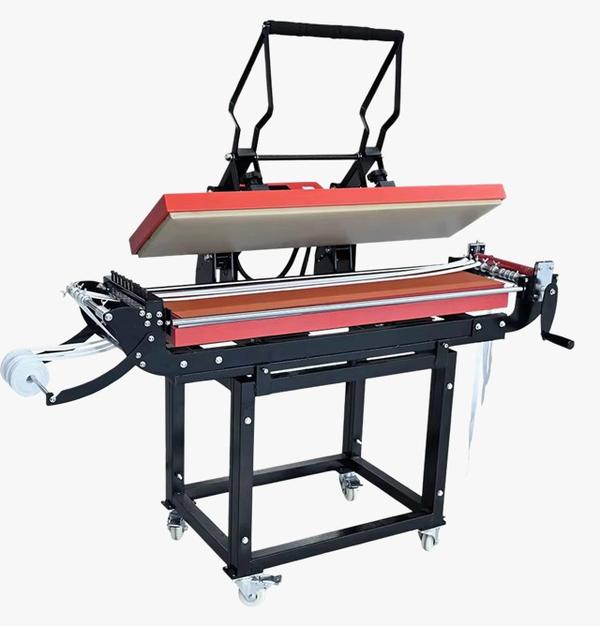 Products information : Voltage : 220vType : Heat Press MachineUsage : LanyardAutomatic grade : ManualPlate type : Flatbed PrinterUsage on : T-Shirt, Mouse Pad, lanyardFunction : Double-side printing Printing area : 25*100cmDimensions(l*w*h) : 110*70*70cmWeight : 129