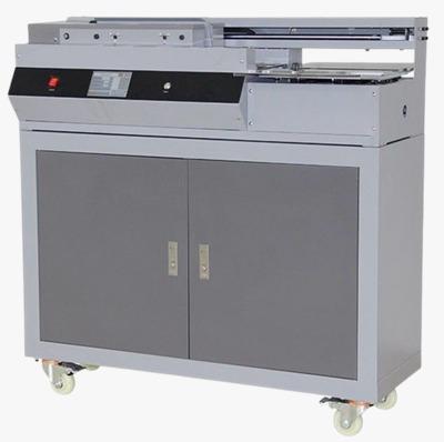 Products information :AUTO CAR MOVEAUTO CLAMPINGHAVE MILLINGThe max length of binding book : 320mm(A4)   The max thickness of binding book : 40mmBinding speed : 150 books/hTEMPERATURE CONTROL : TOUCH SCREENGlue melt time : about 25minutesElectric : 220v 50hz500wMachine size : 116CMx50CMx33CMMachine weight : 56 kgsPacking size : 112x48x42cmGW : 85kg