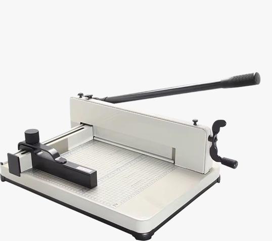 Products information :Cutting Length : 440mmCutting Capacity : 350- 400 sheets 70g / 40mmSize : 53.5x73x33.5CMWeight : 22 kgsColour : Black or White