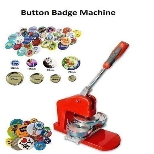 RED BADGE MACHINE Products information :Button material : PolymetallicColour : RedType : ManualWeight : 4.9 KgsSize : 12.5x9x9 CM