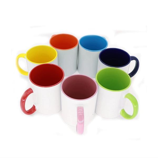 Capacity: 325ml(11oz)Fragile: Handle With Care5-6 Color Options AvailableWeight: 330 gmsEasy Grip For HandlingPlain White Mug with Shining TextureSuitable for: Hot and Cold Drinks