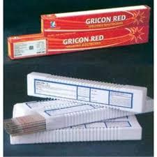 DENTIFICATIONGricon Red, E 6013CLASSIFICATIONAWS/SFA 5.1: E6013, IS : 814 2004 : ER4111DESCRIPTIONMedium coated rutile type, all-position versatile electrode for wide variety of mild steel fabrication welding. It has excellent operatability and high welders appeal. Ideal for fillet and butt joint an all positions.